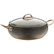 Oms Paslanmaz Granit 30x8 Cm Pilav Küre Tencere