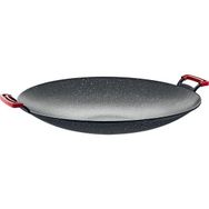 Oms Siyah 40 cm Granit Saç Kavurma Tava
