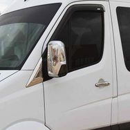 Omsa 2 Parça Abs 2006-2017 Arası VW Crafter Krom Ayna Kapağı