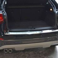 Omsa Audi Q2 2016 ve Sonrası Taşlı Krom Arka Tampon Eşiği