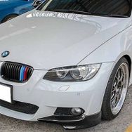 Omsa BMW E92 3 Serisi 2007-2009 Arası Ön Flap Piano Black