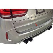 Omsa Bmw X5 2015-2018 Arası Taşlı Krom Arka Tampon Eşiği