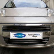 Omsa Citroen Nemo 2007 ve Sonrası 4 Parça Krom Ön Tampon Çıtası