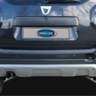 Omsa Dacia Duster 2010-2018 Gri Plastik Difüzör Arka Tampon Altı