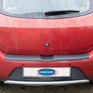 Omsa Dacia Sandero Stepway 2012-2020 Arası Parlak Plastik Tampon Eşiği