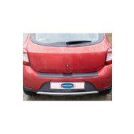 Omsa Dacia Sandero Stepway 2012 ve Sonrası Parlak Plastik Arka Tampon Eşiği
