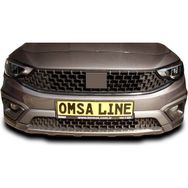 Omsa Fiat Egea Cross 2020 ve Sonrası Krom Ön Tampon Alt Çıta
