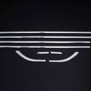 Omsa Ford Mondeo 5 Sedan Krom 8 Parça 2016 ve Sonrası Cam Alt Çıtası
