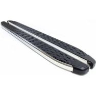 Omsa Ford Tourneo Custom Blackline Krom Kısa Şase 2012 ve Sonrası Yan Basamak