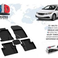 Omsa Honda Civic Fb7 4D Siyah 2012-2016 Arası Havuzlu Paspas
