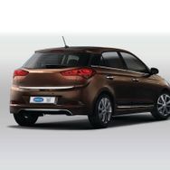 Omsa Hyundai i20 Krom Alt 2014-2017 Arası Bagaj Çıtası