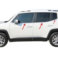 Omsa Jeep Renegade Siyah Krom 6 Parça 2014 ve Sonrası Cam Çıtası
