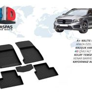 Omsa Mercedes Gla Class 4D Siyah 2013 ve Sonrası Havuzlu Paspas