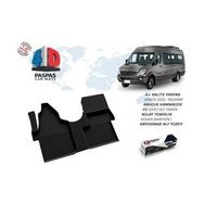 Omsa Mercedes Sprinter 4D Siyah Ön Tek Koltuk 2006-2017 Arası Havuzlu Paspas