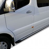 Omsa Mercedes Sprinter W907 Dot Line Kayarlı 3 Parça 2018 ve Sonrası Yan Basamak