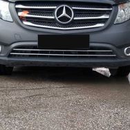 Omsa Mercedes Vito W447 2014 ve Sonrası Krom Ön Tampon Çıtası