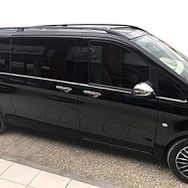Omsa Mercedes Vito/w447 Solid Siyah Orta Şase 2014 ve Sonrası Tavan Çıtası