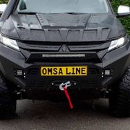 Omsa Mitsubishi L200 Dakar 2019 ve Sonrası Siyah Sensörlü Ön Tampon