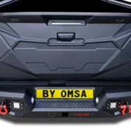Omsa Mitsubishi L200 Dakar V2 2020 ve Sonrası Sensörsüz Çelik Arka Tampon