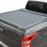 Omsa Mitsubishi L200 Omback Siyah 2020 ve Sonrası Plastik Rollbarlı İçin Sürgülü Bagaj Kapama