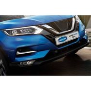Omsa Nissan Qashqai 2017-2021 2 Parça Krom Sis Far Çıtaları