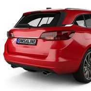 Omsa Opel Astra K SW Krom 2015 ve Sonrası Bagaj Çıtası