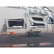 Omsa Opel Vivaro 4 2019 ve Sonrası 4 Kapı Krom Kapı Kolu