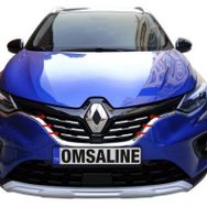 Omsa Renault Captur 2 6 Parça 2020 ve Sonrası Krom Ön Panjur Çıtaları