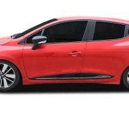 Omsa Renault Clio 4 HB 8 Parça 2012-2019 Arası Siyah Krom Cam Alt Çıtası