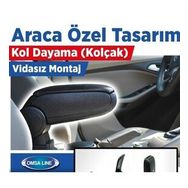 Omsa Renault Clio 4 Siyah 2012-2019 Arası Kol Dayama Kolçak