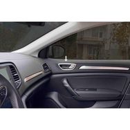 Omsa Renault Megane 4 HB 2016-2020 4 Parça Taşlı Krom İç Kapı Kolu Çerçevesi