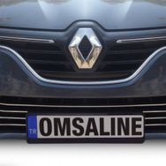 Omsa Renault Megane 4 HB 2016-2020 7 Parça Krom Ön Tampon Alt Çıta
