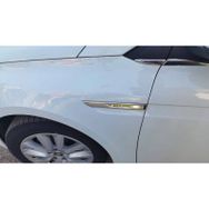 Omsa Renault Megane 4 HB Krom 2 Parça 2021 ve Sonrası Çamurluk Sinyal Çıtası