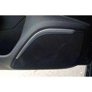 Omsa Renault Megane 4 HB Krom 2016-2020 Arası 2 Parça Siyah Hoparlör Çıtası