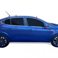 Omsa Renault Tailant 14 Parça 2021 ve Sonrası Krom Cam Çerçevesi