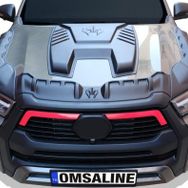Omsa Toyota Hilux 2020 ve Sonrası Dragon 3 Parça Ön Kaput Rüzgarlığı
