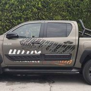 Omsa Toyota Hilux 4 Parça 2020 ve Sonrası Kapı Dodik Set