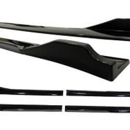 Omsa Universal Race Flaplı Gri Piano Black ABS Marşpiyel