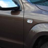 Omsa VW Amarok 2010-2021 Arası 2 Parça Krom Sinyal Çerçevesi