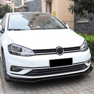 Omsa Vw Golf 7 2017-2019 Lip Plus V2 3 Parça Piano Siyah Abs Ön Tampon
