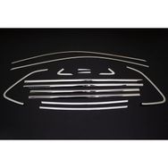 Omsa VW Polo AW 14 Parça 2017 ve Sonrası Krom Cam Çerçevesi