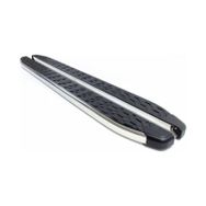 Omsa VW T5 Caravelle Blackline Krom Uzun Şase 2003 ve Sonrası Yan Basamak