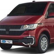 Omsa VW T6.1 Transporter 2020 ve Sonrası 4 Parça Krom Sis Far Kaşı