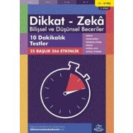 On Dakikalık Testler 10 - 11 Yaş - Dikkat Zeka Yayınları