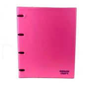 Önder 122-23 Rainbow Colors 4 Halkalı PVC Pembe Klasör