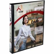 Önder 2003 A4 3 cm 2 Halkalı Siyah Firma Tanıtım Klasörü