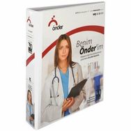 Önder 2005 A4 5 cm 2D Halkalı Beyaz Firma Tanıtım Klasörü