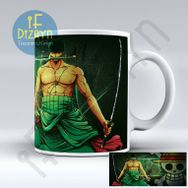 One Piece Roronoa Zoro Baskılı Kupa Bardak