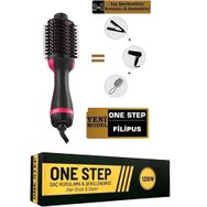 One Step Saç Şekillendirici ve Saç Düzleştirici 1200W Ahşap Rengi Fön Tarağı