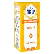 One Up D3 Vitamini 1000 IU İçeren 20 ml Damla